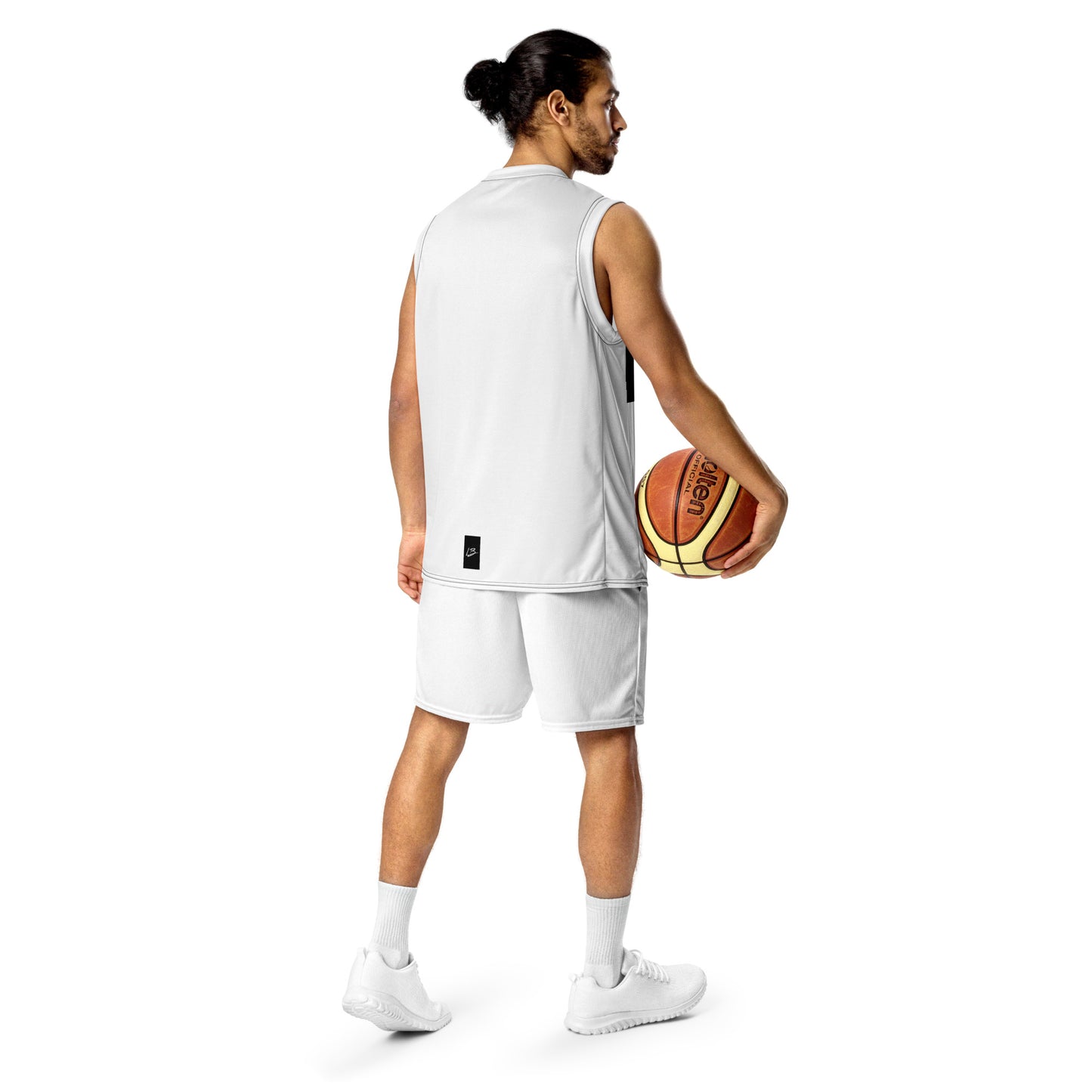 Recycled unisex basketball jersey