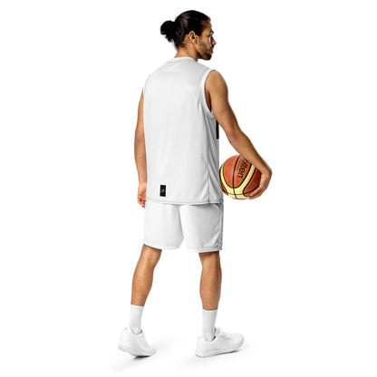 Recycled unisex basketball jersey