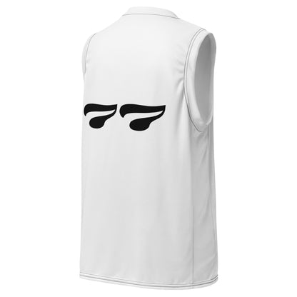 Recycled unisex basketball jersey