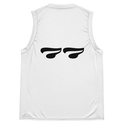 Recycled unisex basketball jersey