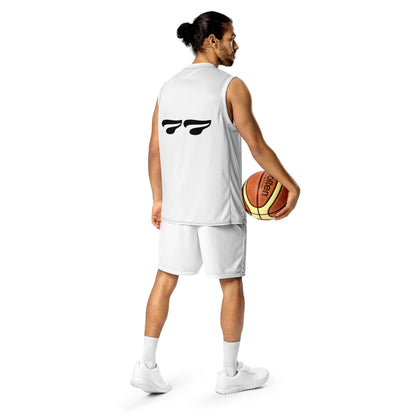 Recycled unisex basketball jersey