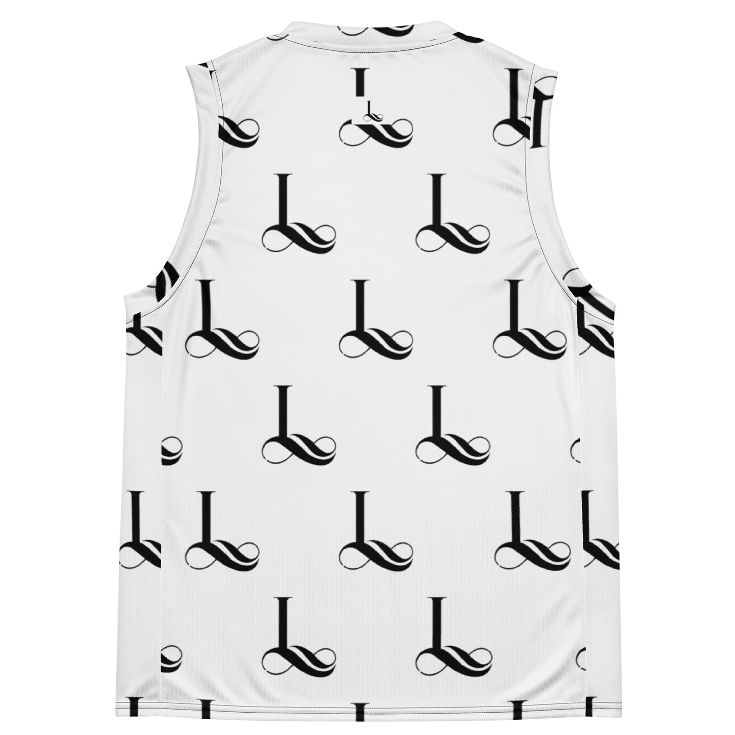 Recycled unisex basketball jersey