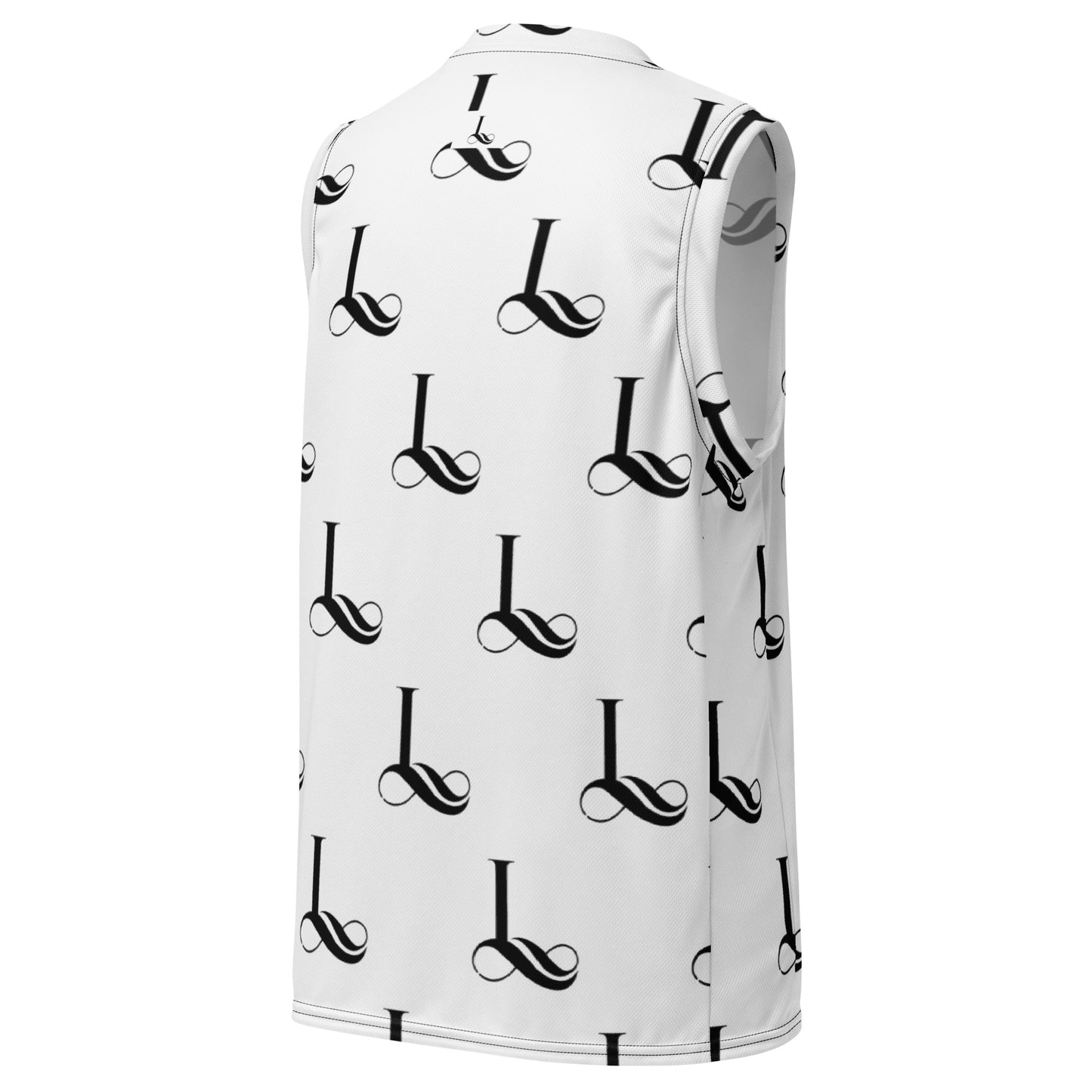 Recycled unisex basketball jersey