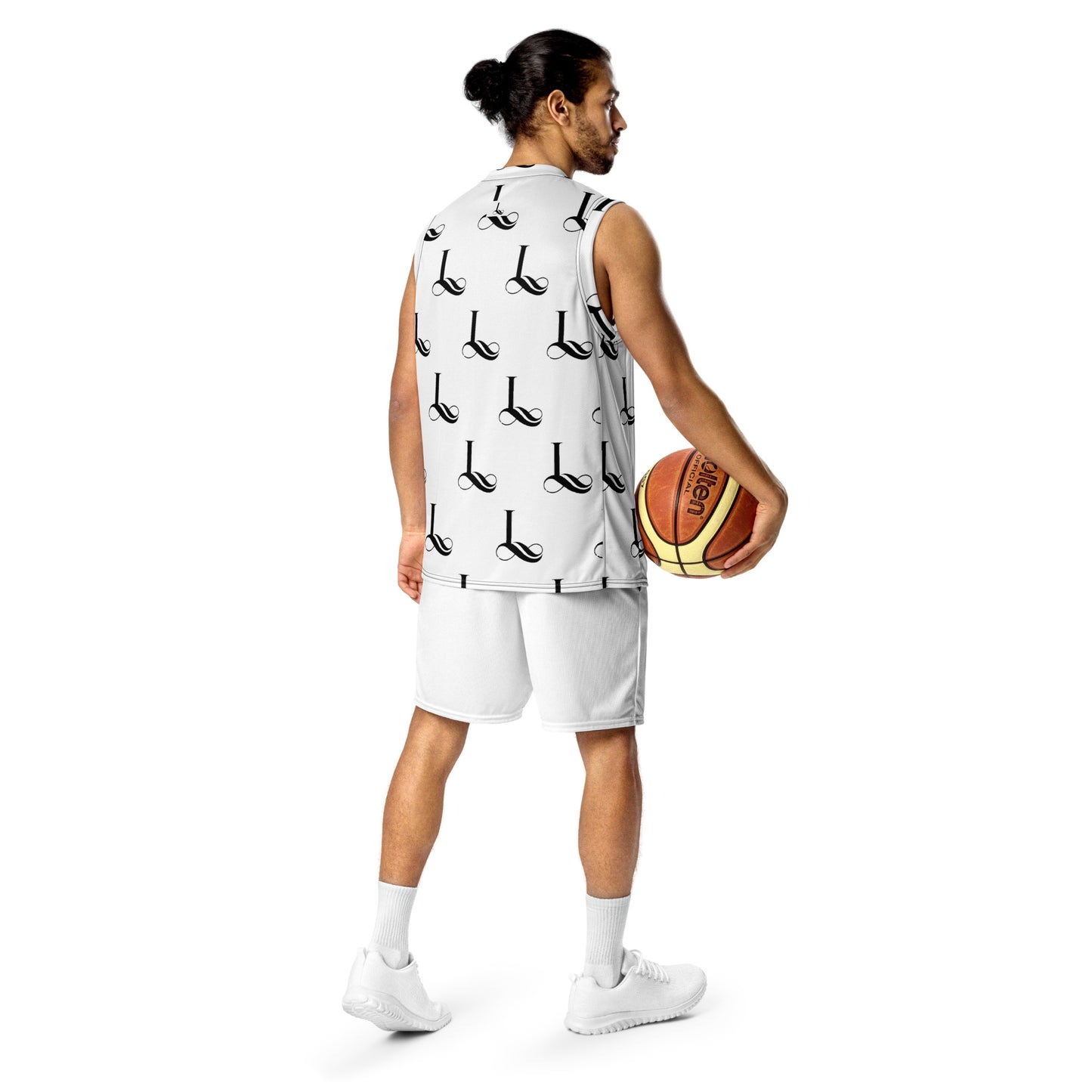 Recycled unisex basketball jersey