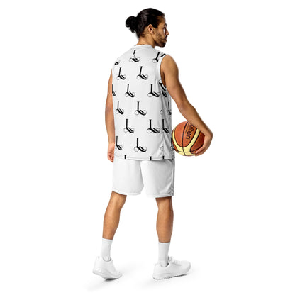 Recycled unisex basketball jersey