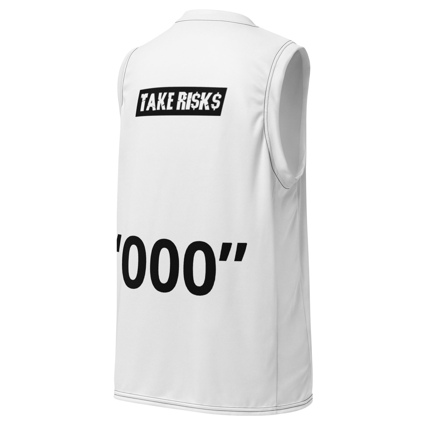 Recycled unisex basketball jersey