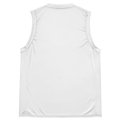 Recycled unisex basketball jersey tiger big front