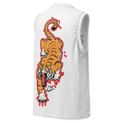 Recycled unisex basketball jersey