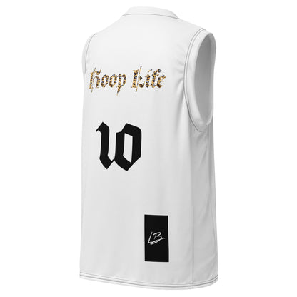 Recycled unisex basketball jersey