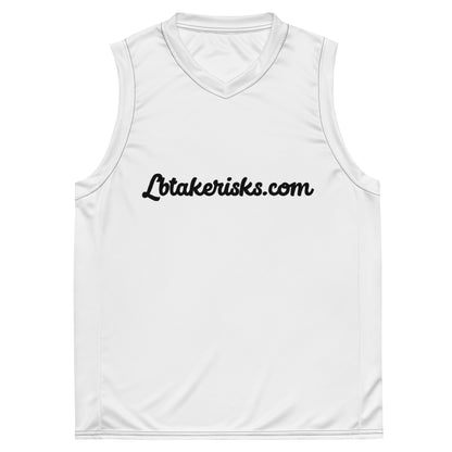 Recycled unisex basketball jersey