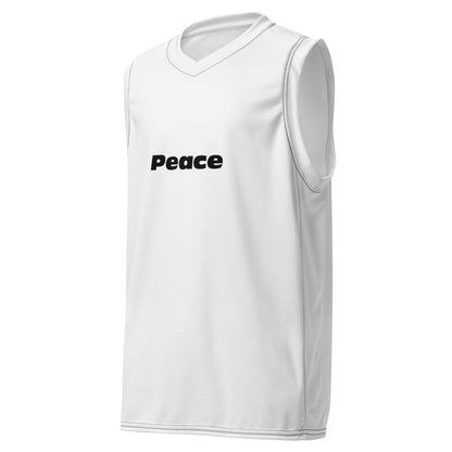 Recycled unisex basketball jersey