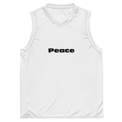 Recycled unisex basketball jersey