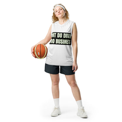 Recycled unisex basketball jersey