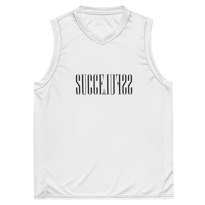 Recycled unisex basketball jersey
