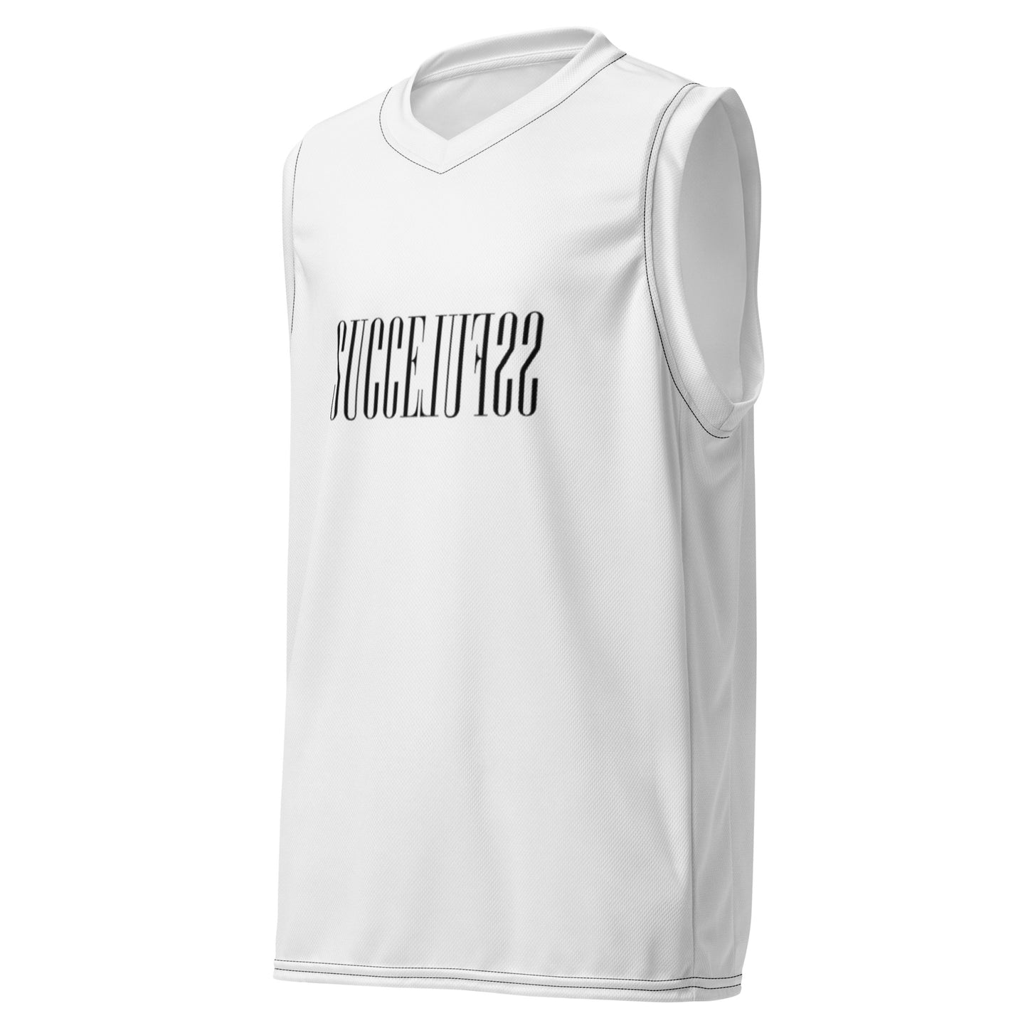 Recycled unisex basketball jersey