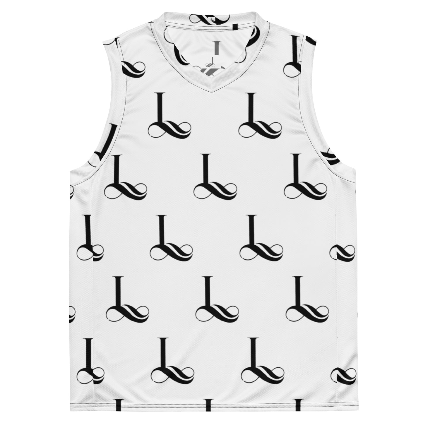 Recycled unisex basketball jersey