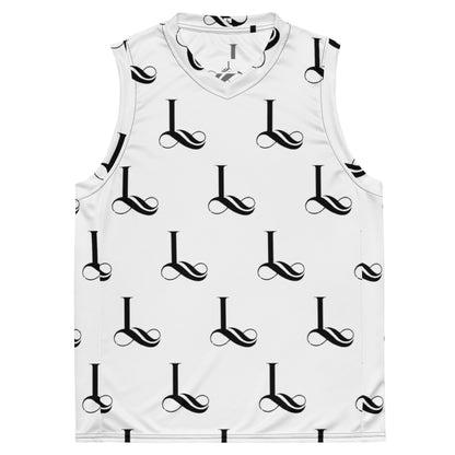 Recycled unisex basketball jersey