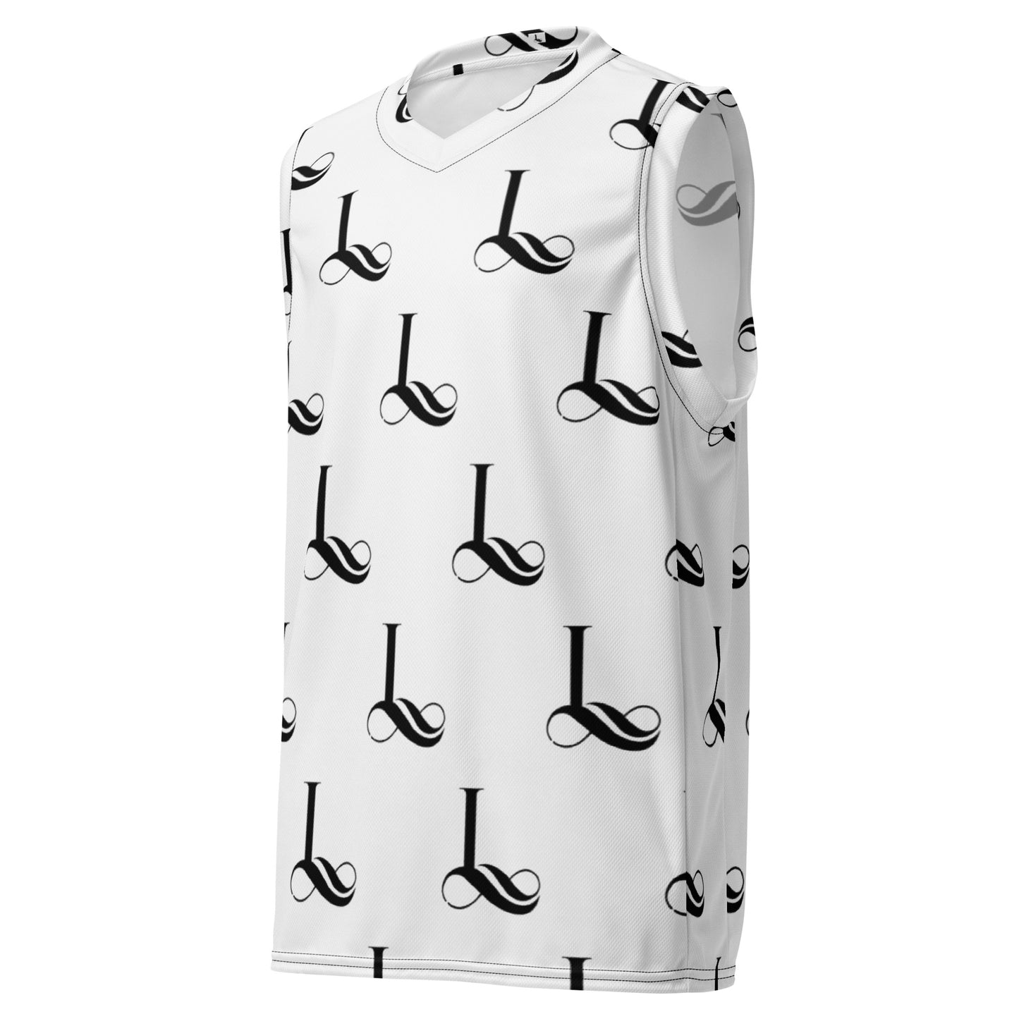 Recycled unisex basketball jersey