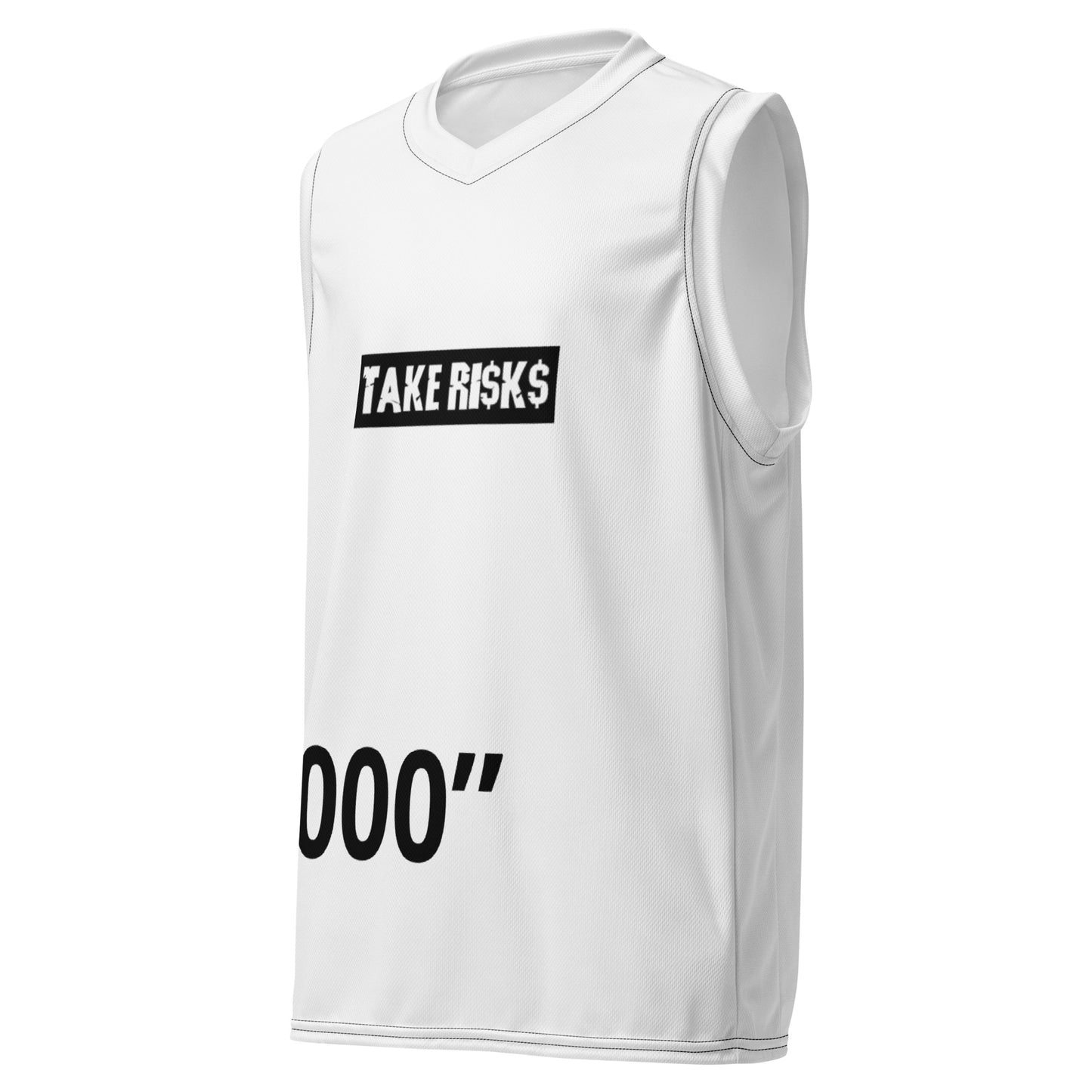 Recycled unisex basketball jersey