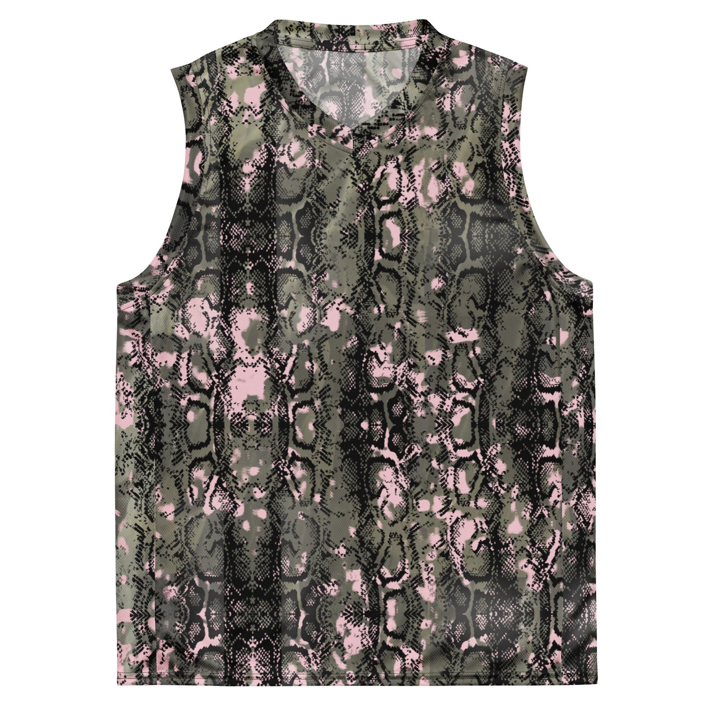 Recycled unisex basketball jersey