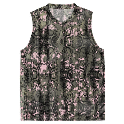 Recycled unisex basketball jersey