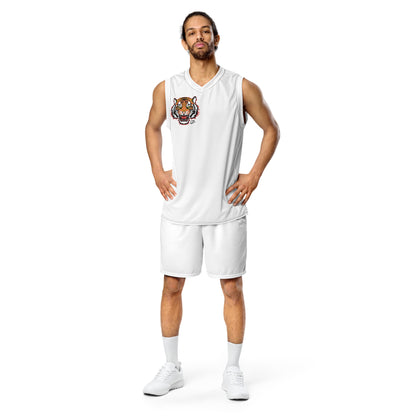 Recycled unisex basketball jersey