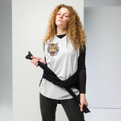 Recycled unisex basketball jersey