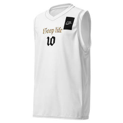 Recycled unisex basketball jersey