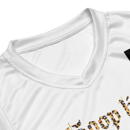 Recycled unisex basketball jersey