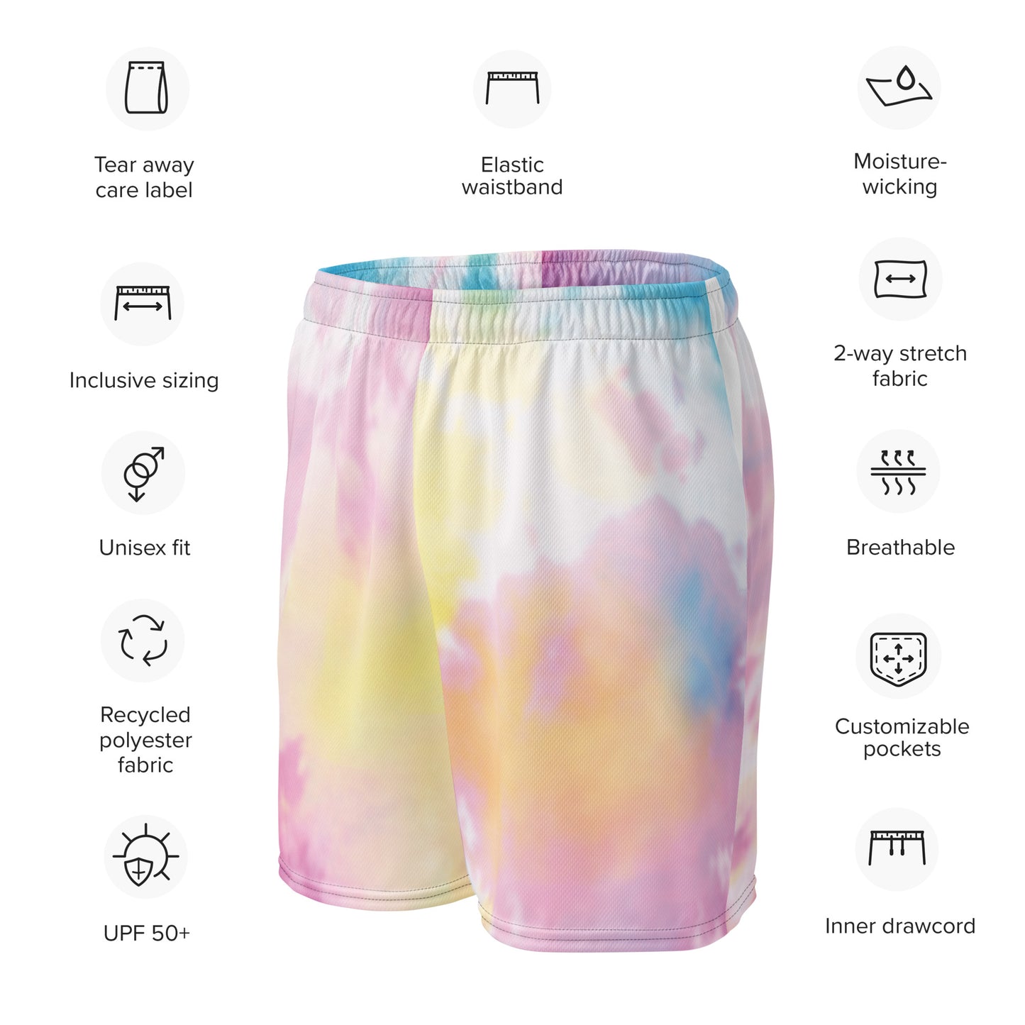 Unisex mesh shorts