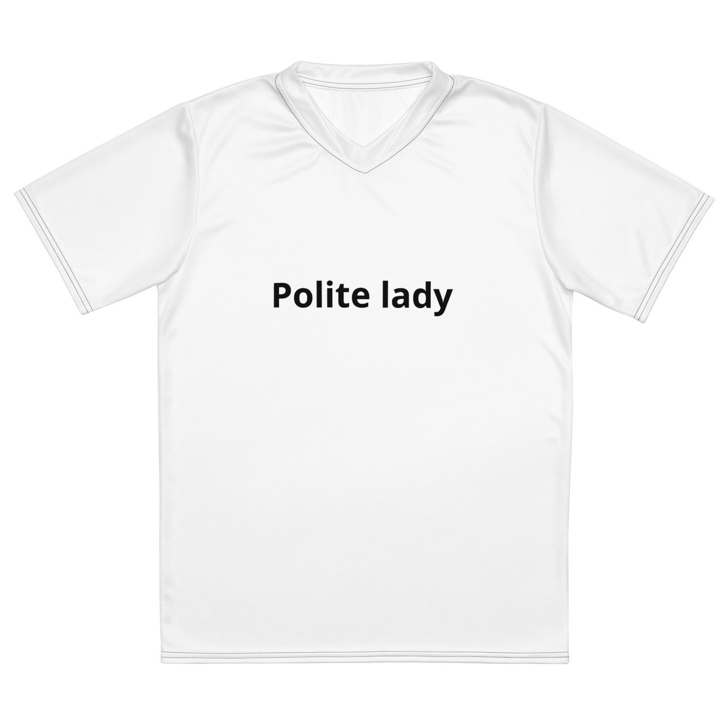 Recycled unisex sports jersey
