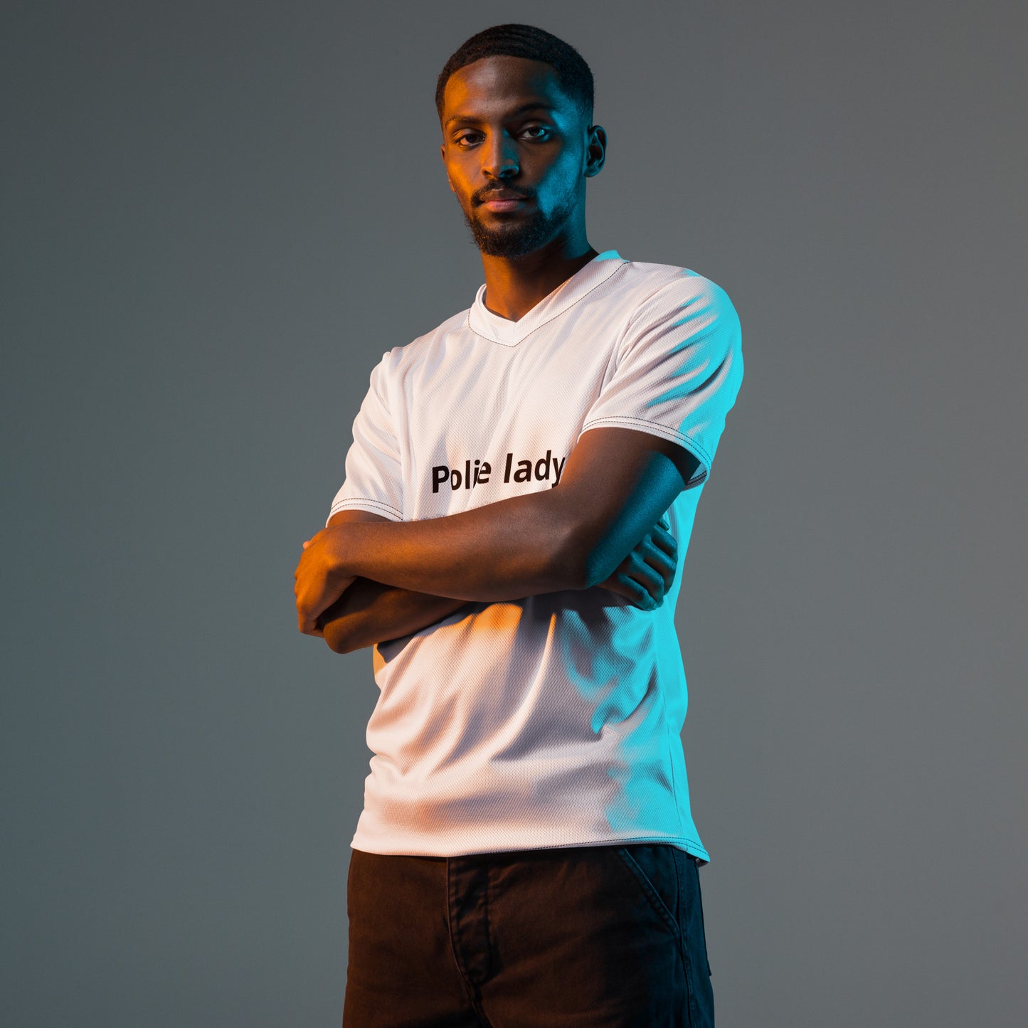 Recycled unisex sports jersey