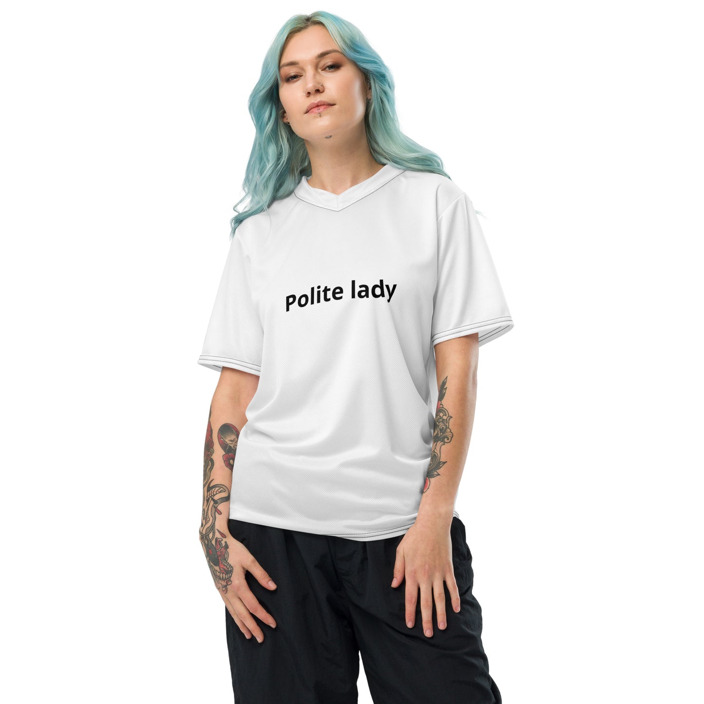 Recycled unisex sports jersey