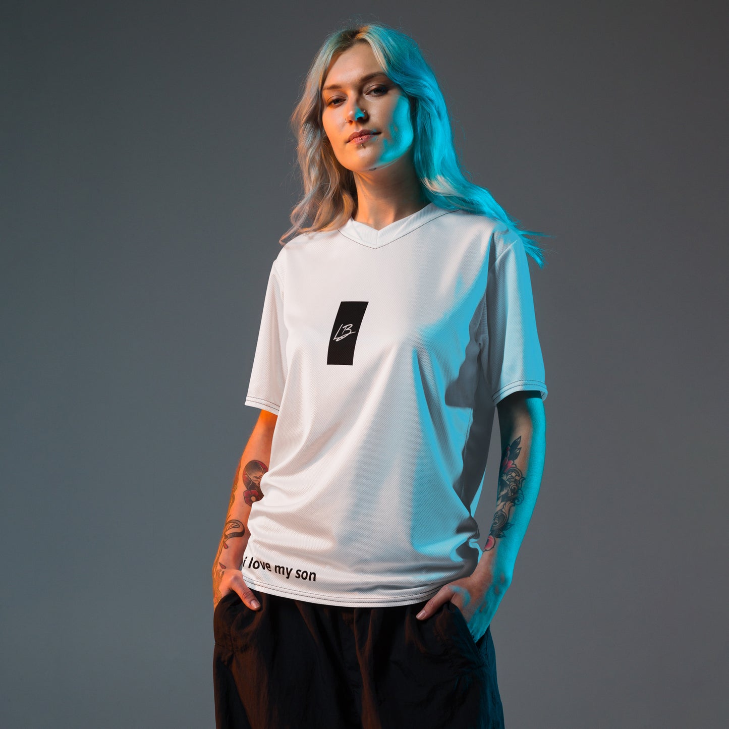 Recycled unisex sports jersey