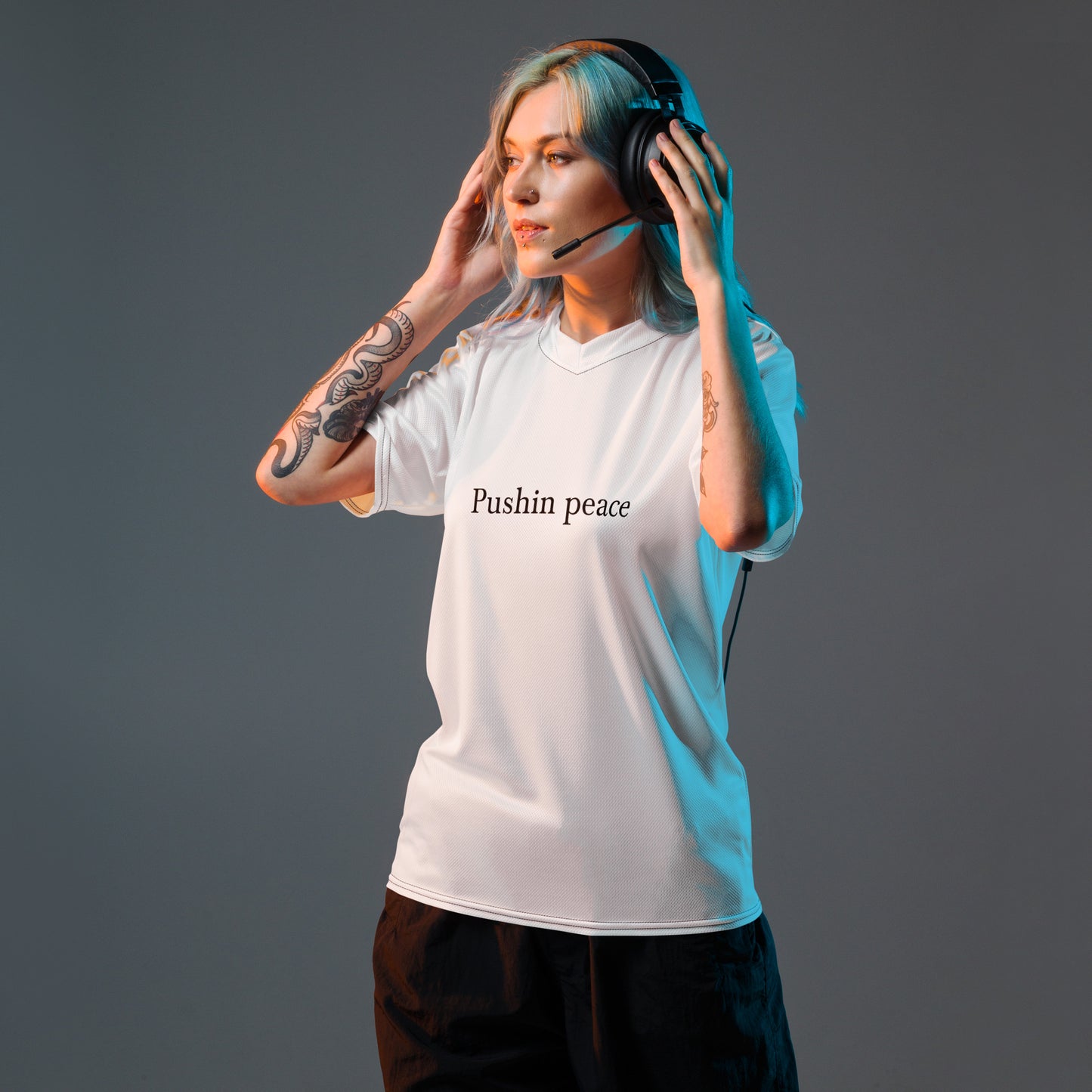 Recycled unisex sports jersey