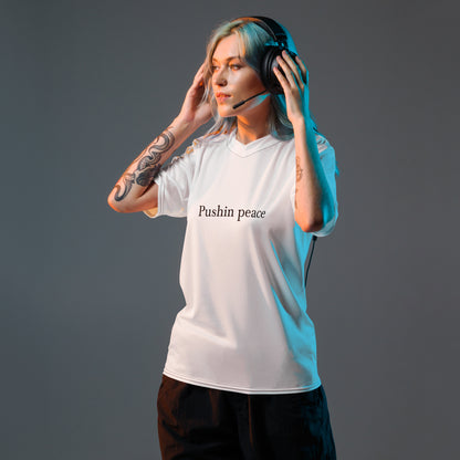 Recycled unisex sports jersey