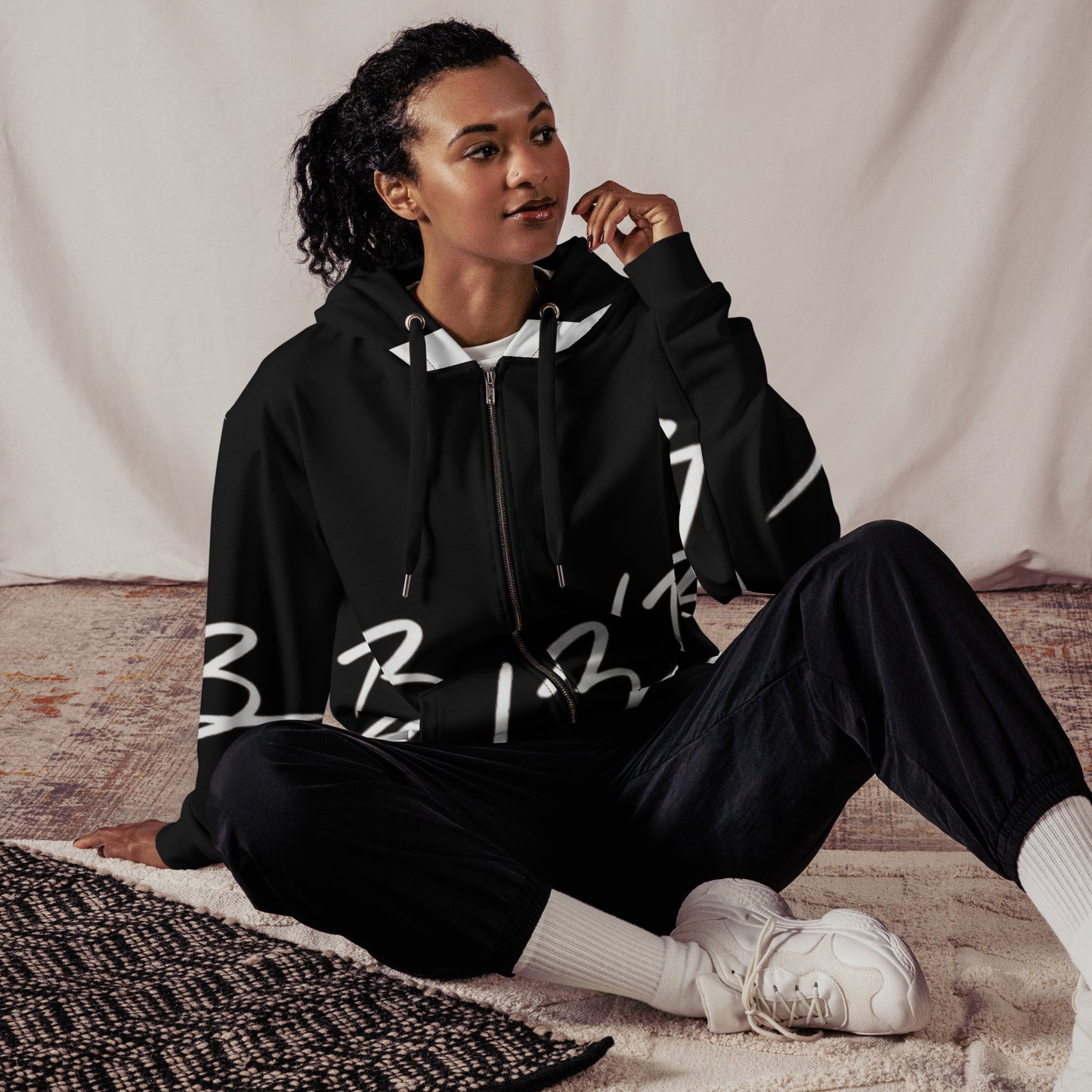 Unisex zip hoodie