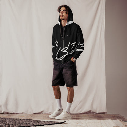 Unisex zip hoodie