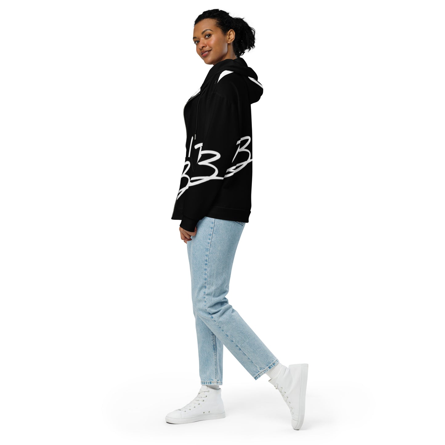 Unisex zip hoodie