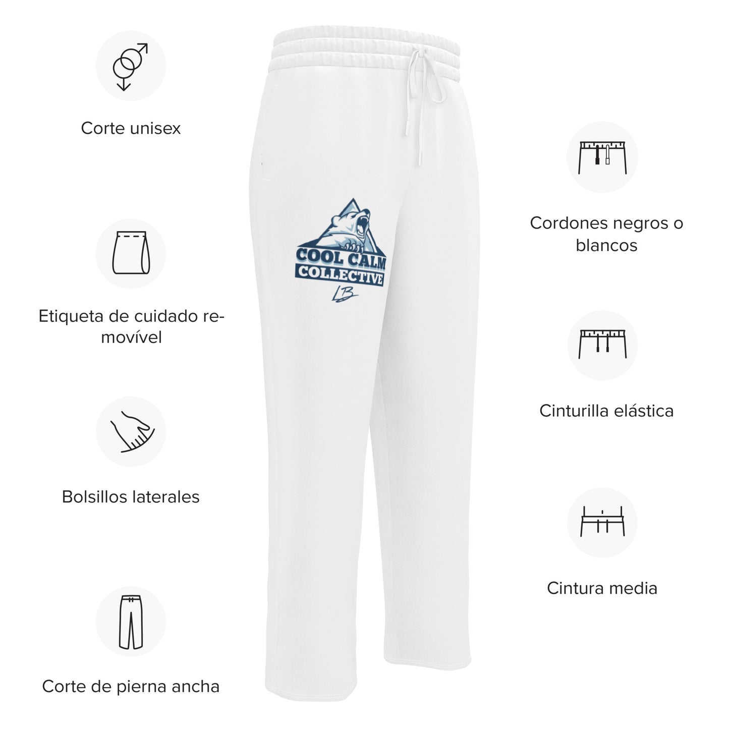 Wide-leg joggers