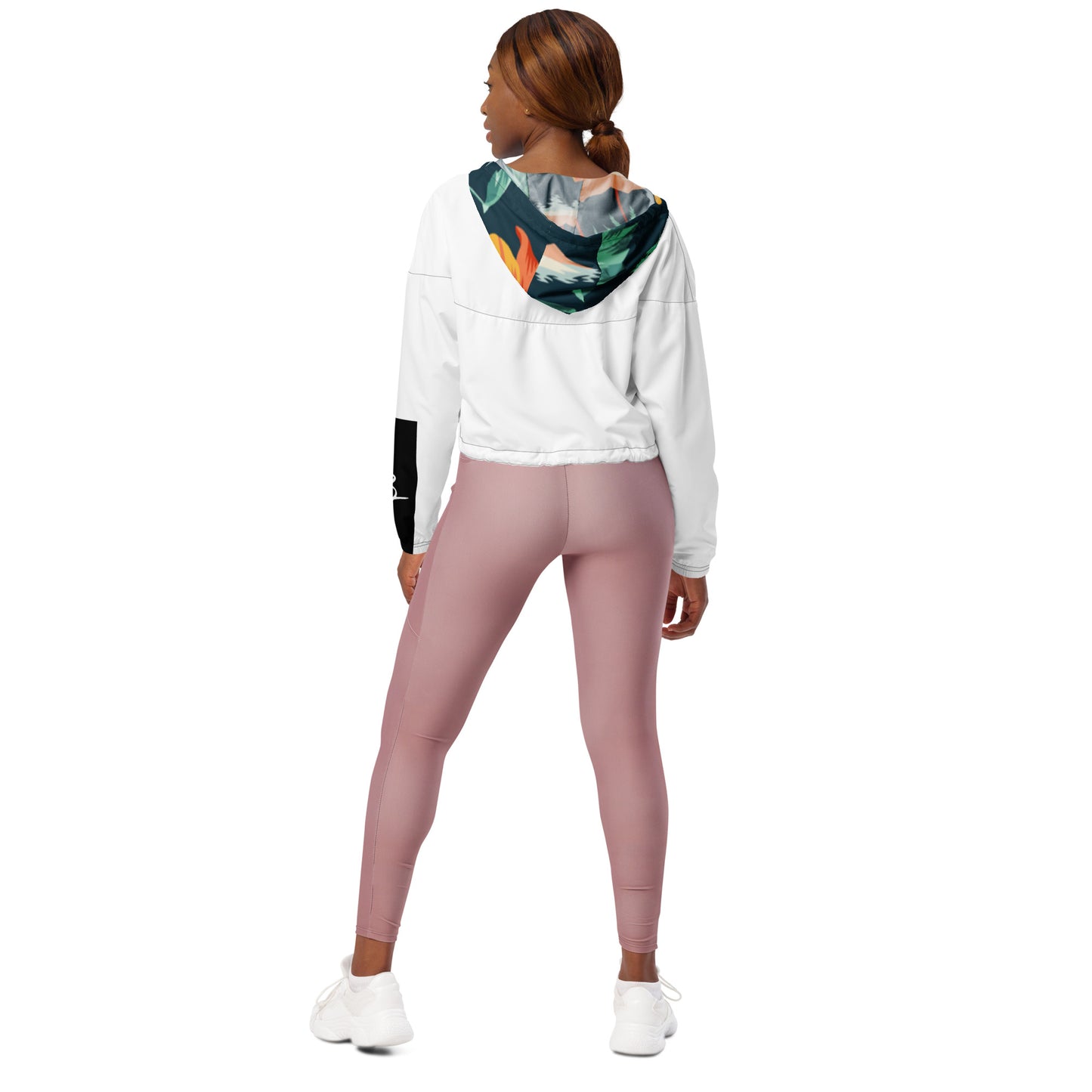 Women’s cropped windbreaker