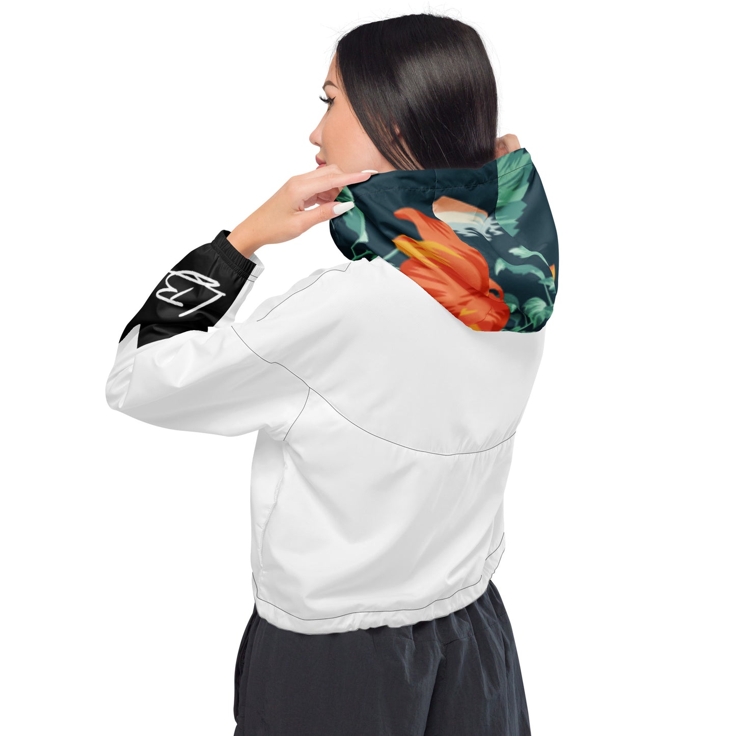 Women’s cropped windbreaker