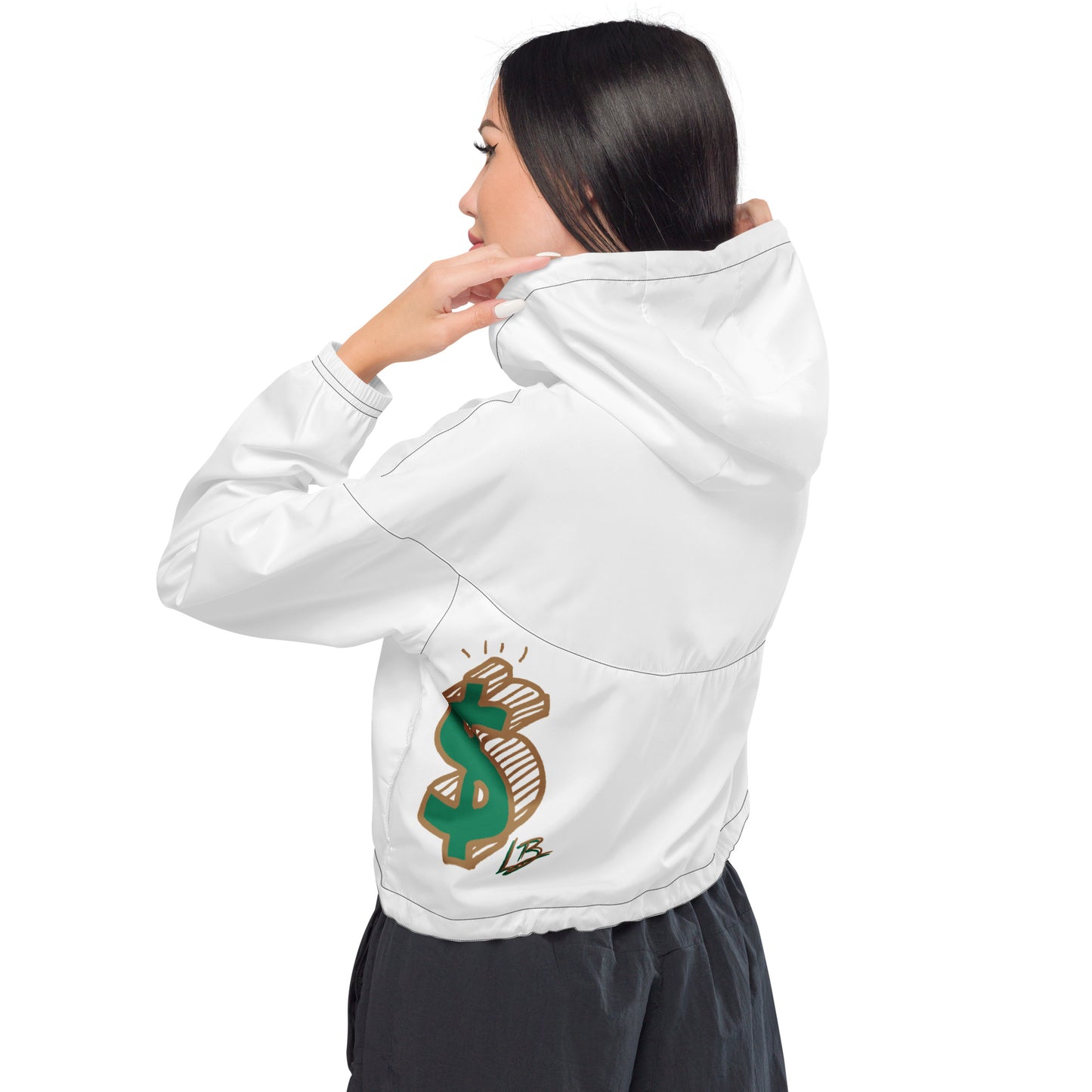 Women’s cropped windbreaker