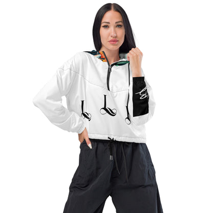Women’s cropped windbreaker