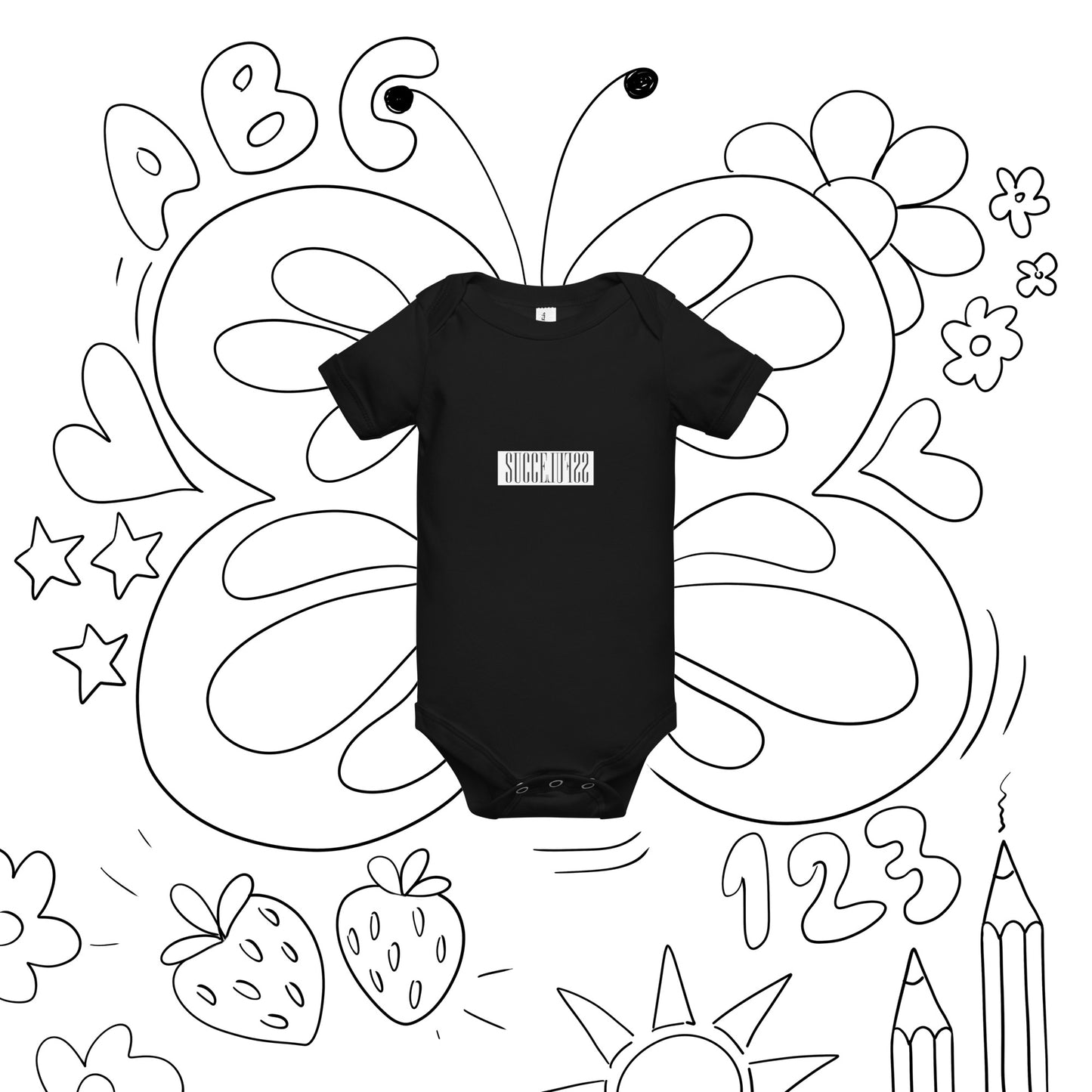 Baby short sleeve one piece