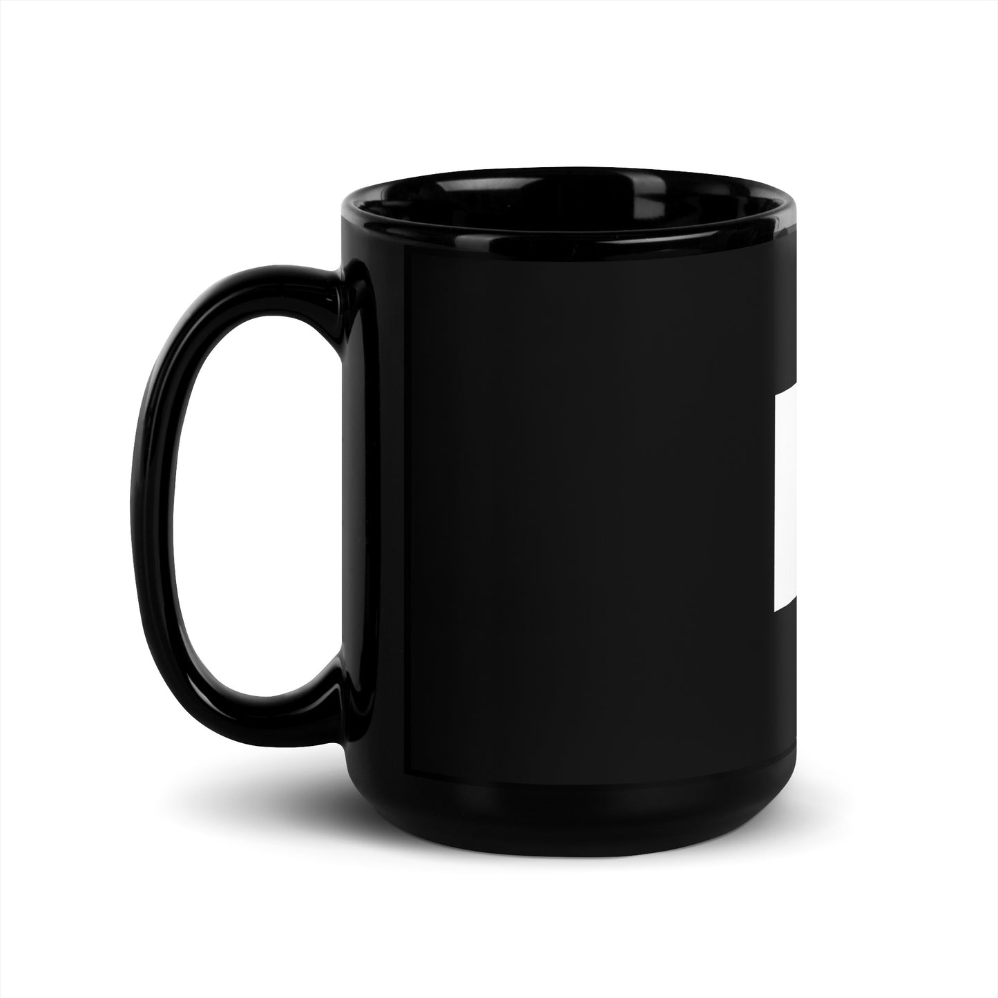 Black Glossy Mug
