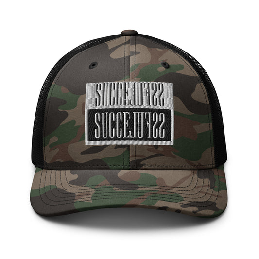 Camouflage trucker hat sale