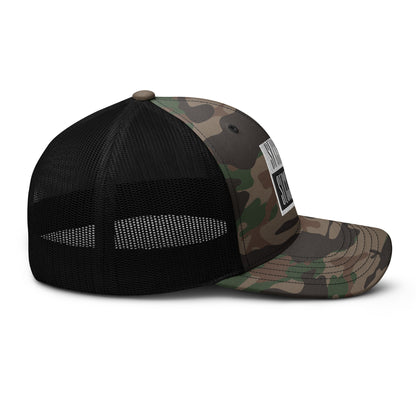 Camouflage trucker hat sale