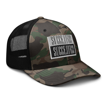 Camouflage trucker hat sale