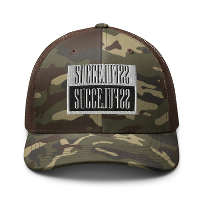Camouflage trucker hat sale